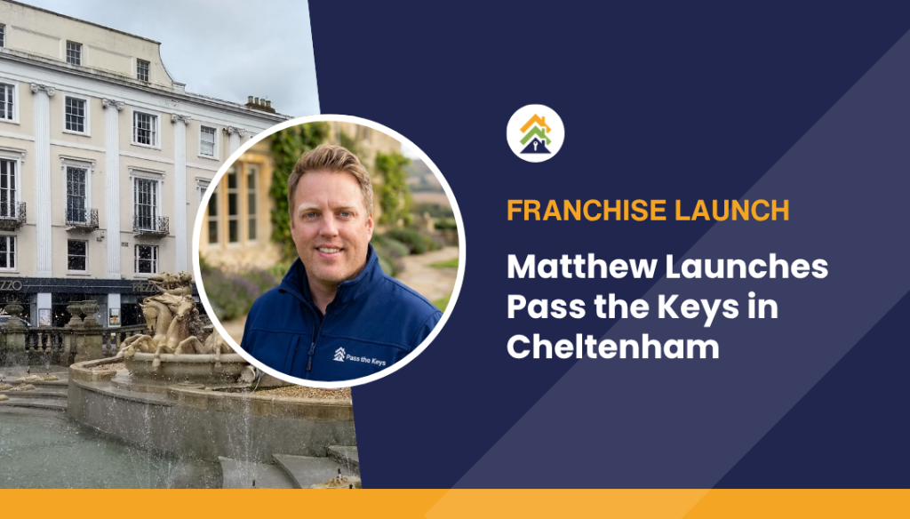 Matthew Launches Pass the Keys in Cheltenham